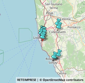 Mappa Via Gastone Razzaguta, 57128 Livorno LI, Italia (8.08846)