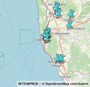 Mappa Via Gastone Razzaguta, 57128 Livorno LI, Italia (11.61143)