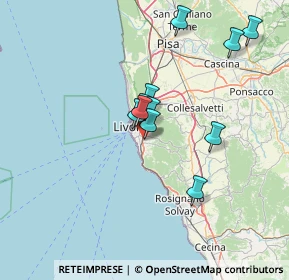 Mappa Via Gastone Razzaguta, 57128 Livorno LI, Italia (11.93273)