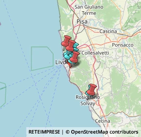 Mappa Via Gastone Razzaguta, 57128 Livorno LI, Italia (5.95273)