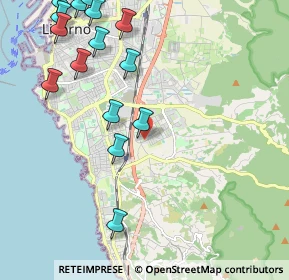 Mappa Via Gastone Razzaguta, 57128 Livorno LI, Italia (3.057)