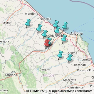 Mappa AN 60035, 60035 Jesi AN, Italia (10.75917)