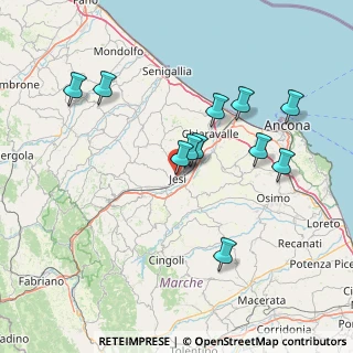 Mappa AN 60035, 60035 Jesi AN, Italia (14.69)