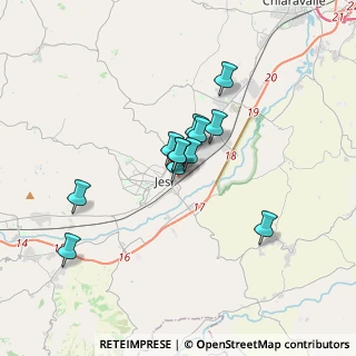 Mappa Via del Cascamificio, 60035 Jesi AN, Italia (2.52)
