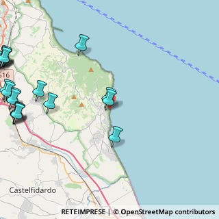 Mappa Via accesso spiaggia, 60020 Sirolo AN, Italia (7.0495)