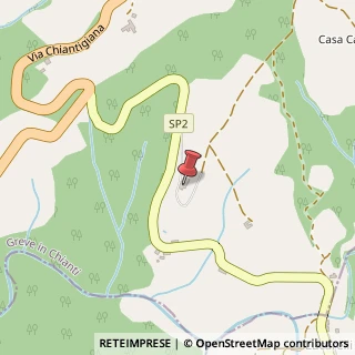 Mappa Via Fratelli Cervi, 30, 50022 Greve in Chianti, Firenze (Toscana)