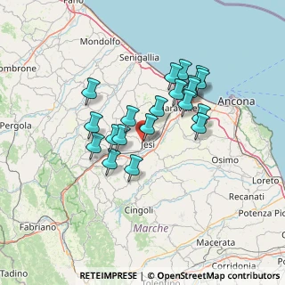 Mappa Via Siro Solazzi, 60035 Jesi AN, Italia (11.879)