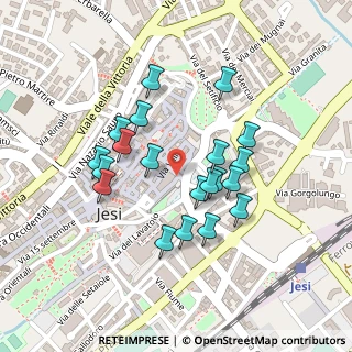 Mappa Piazzale mezzogiorno, 60035 Jesi AN, Italia (0.202)
