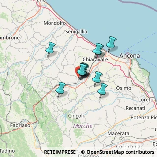 Mappa Viale Giuseppe Verdi, 60035 Jesi AN, Italia (8.065)