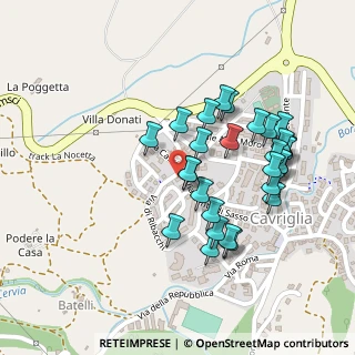 Mappa Via le Chiappelle, 52022 Cavriglia AR, Italia (0.22857)