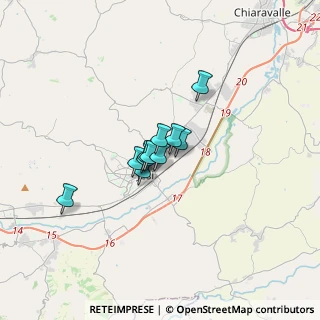 Mappa Via Valle D'Aosta, 60035 Jesi AN, Italia (1.80636)