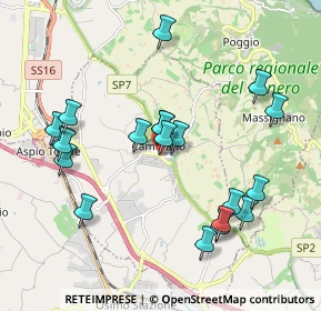 Mappa Viale Olimpia Corraducci, 60021 Camerano AN, Italia (2.048)