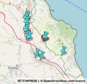 Mappa Viale Olimpia Corraducci, 60021 Camerano AN, Italia (3.44923)