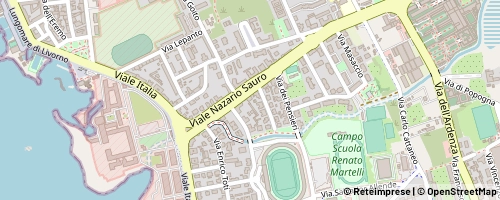 Mappa Livorno