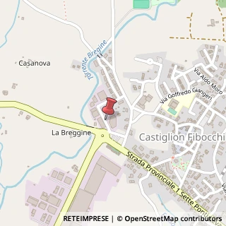 Mappa Via Guglielmo Fracassi, 10, 52029 Castiglion Fibocchi AR, Italia, 52029 Castiglion Fibocchi, Arezzo (Toscana)