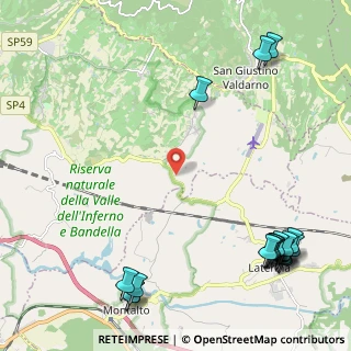 Mappa Via Ascione, 52028 Terranuova Bracciolini AR, Italia (3.3705)