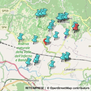 Mappa Via Ascione, 52028 Terranuova Bracciolini AR, Italia (2.31538)