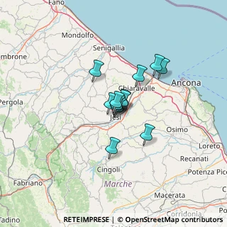 Mappa Viale Giacomo Puccini, 60035 Jesi AN, Italia (7.24308)
