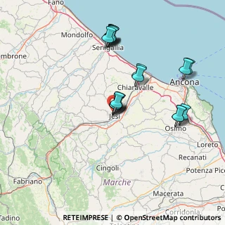 Mappa Viale Giacomo Puccini, 60035 Jesi AN, Italia (14.44778)