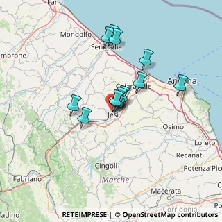 Mappa Viale Giacomo Puccini, 60035 Jesi AN, Italia (10.68923)