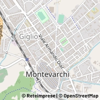 Map Montevarchi