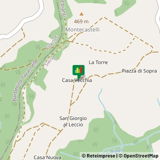 Mappa La Piazza, Località, 53011 Castellina in Chianti, Siena (Toscana)