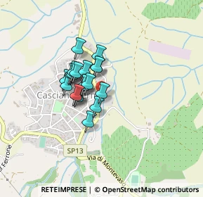 Mappa SP del Commercio, 56035 Casciana Terme Lari PI (0.2805)