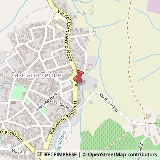 Mappa Via Dante Alighieri, 7, 56034 Casciana Terme Lari, Pisa (Toscana)