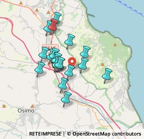 Mappa Via Fermi, 60021 Camerano AN, Italia (2.78)