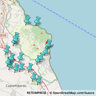 Mappa Via S. Michele, 60020 Sirolo AN, Italia (5.9145)