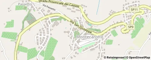 Mappa Montecarotto