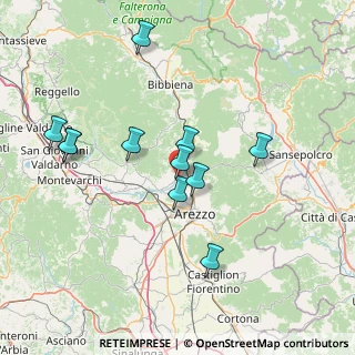 Mappa Strada Provinciale dello Spicchio, 52010 Capolona AR, Italia (14.55091)