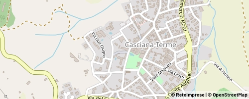 Mappa Casciana Terme Lari