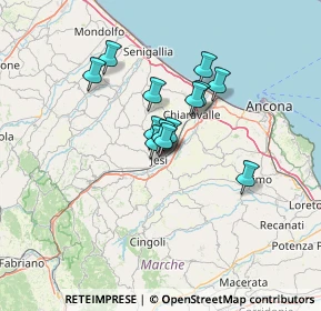 Mappa 60030 Jesi AN, Italia (9.41692)