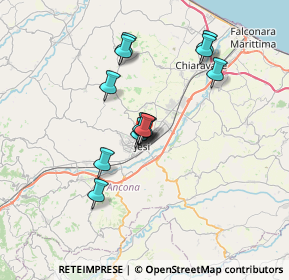 Mappa 60030 Jesi AN, Italia (5.77615)