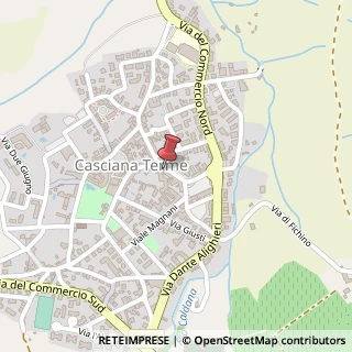 Mappa Largo g.mazzini 31, 56034 Casciana Terme Lari, Pisa (Toscana)