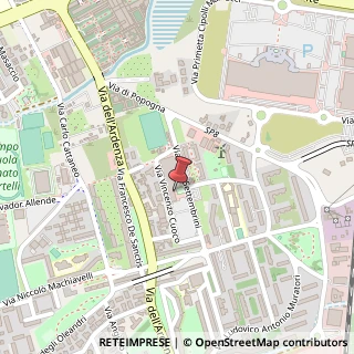 Mappa Via Luigi Settembrini, 35, 57128 Livorno, Livorno (Toscana)