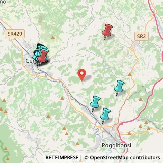Mappa Via di Megognano, 50052 Certaldo FI, Italia (5.0635)