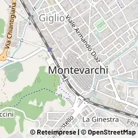 Kaart Montevarchi