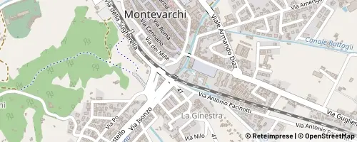 Mappa Montevarchi