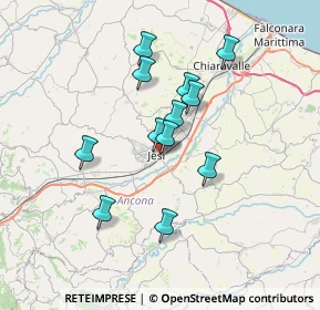 Mappa Via XXIV Maggio, 60030 Monte Roberto AN, Italia (5.95)