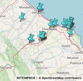 Mappa Via XXIV Maggio, 60030 Monte Roberto AN, Italia (15.538)