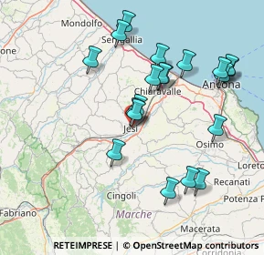 Mappa Via XXIV Maggio, 60030 Monte Roberto AN, Italia (15.619)