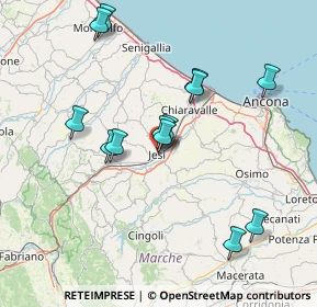 Mappa Via XXIV Maggio, 60030 Monte Roberto AN, Italia (14.75692)