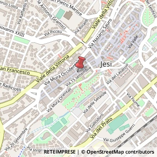 Mappa Corso Giacomo Matteotti, 18, 60035 Jesi, Ancona (Marche)