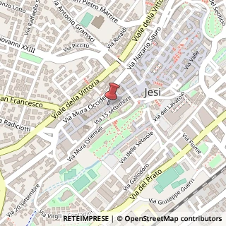 Mappa Corso Giacomo Matteotti, 24, 60035 Jesi, Ancona (Marche)