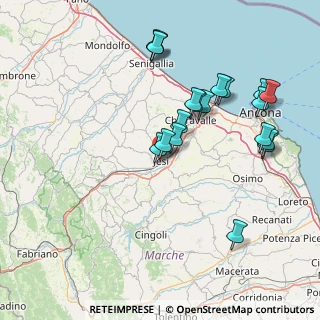 Mappa Via XV Settembre, 60035 Jesi AN, Italia (16.31474)