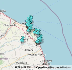 Mappa 60020 Sirolo AN, Italia (8.90067)