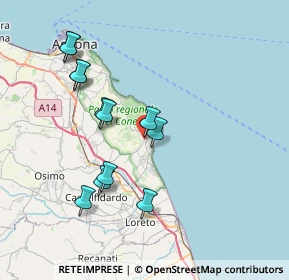 Mappa 60020 Sirolo AN, Italia (7.56083)