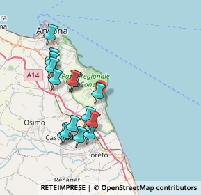 Mappa 60020 Sirolo AN, Italia (7.60667)